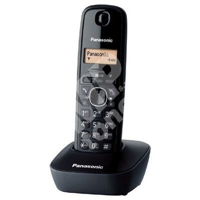 Bezšňůrový telefon Panasonic KX-TG1611FXH černý 1