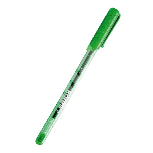 Kuličkové pero Kores K1, zelené 2