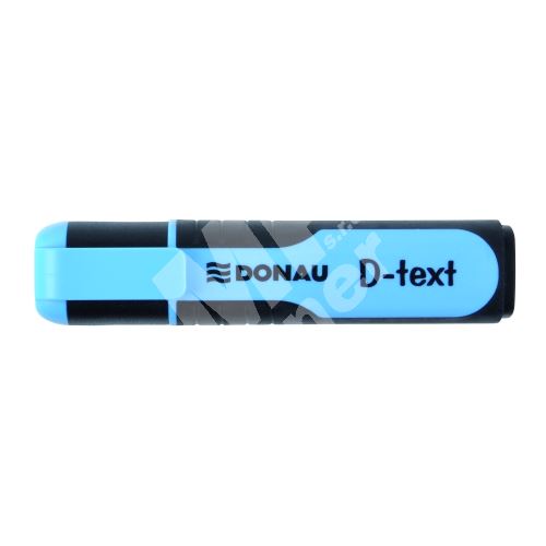 Zvýrazňovač Donau D-text, modrý 1