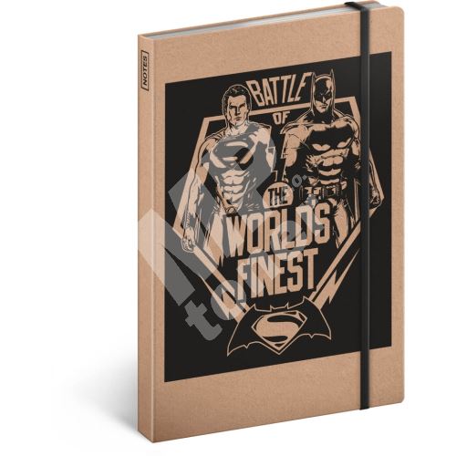 Notes Notique Batman vs. Superman, Battle, linkovaný, 13 x 21 cm 1