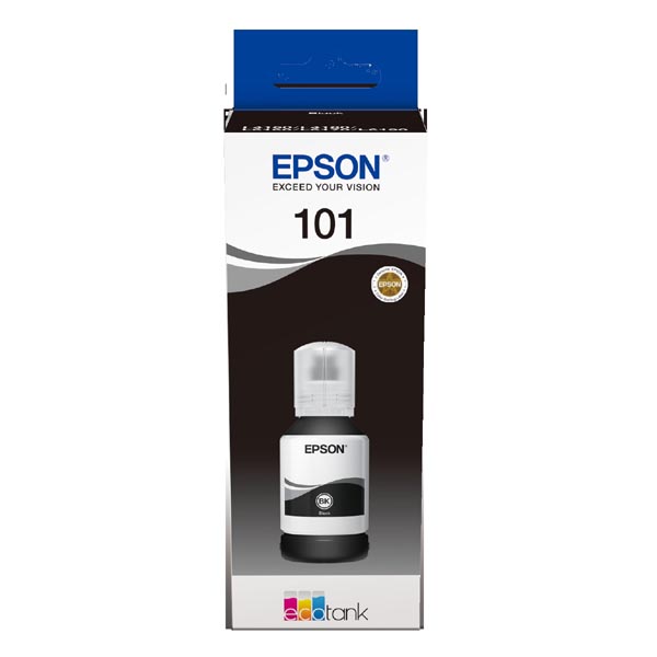 Inkoustová cartridge Epson C13T03V14A, L4150, L4160, black, 101, originál