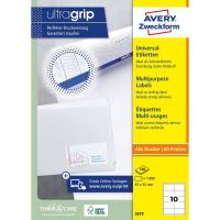 Samolepící etikety Ultragrip 97 x 55 mm, 100 listů A4 3679 1 (1)