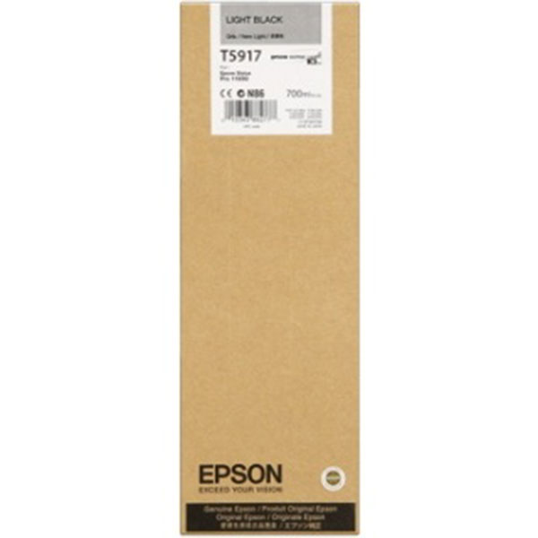 Inkoustová cartridge Epson C13T591700, Stylus Pro 7900/9900, light black, originál