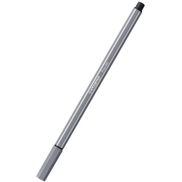 Fix STABILO Pen 68, 1mm, tmavě šedá
