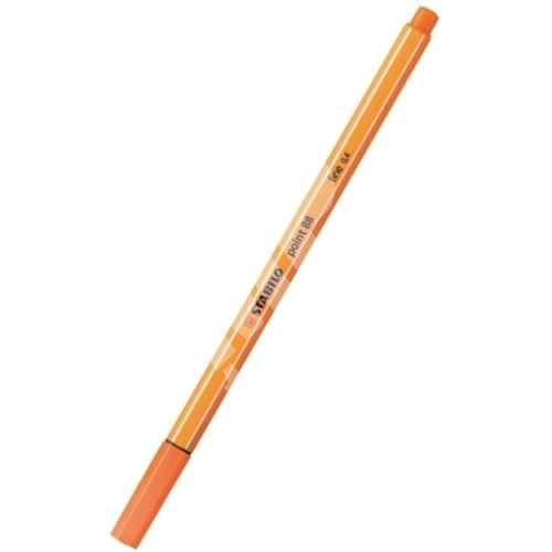Liner Point 88, bledě oranžová (pale vermillion), 0,4 mm, STABILO 1