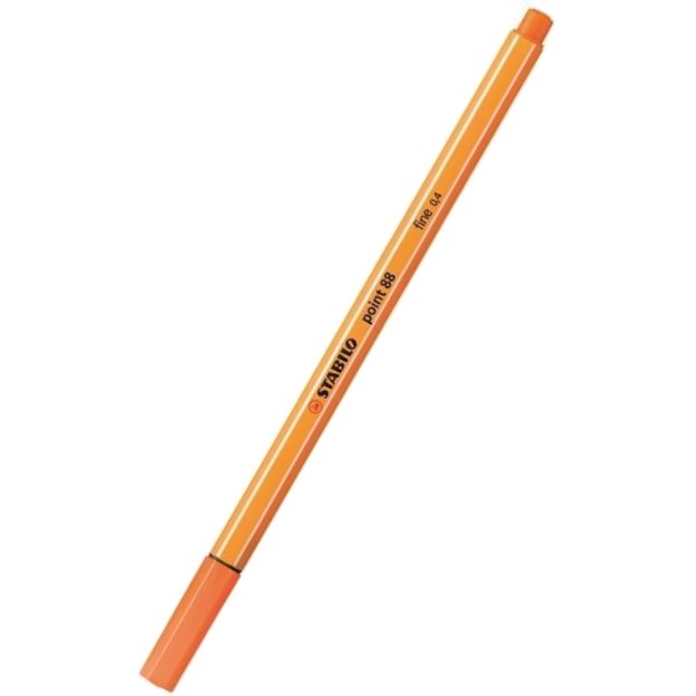 Liner STABILO Point 88, 0,4mm, bledě oranžová (pale vermillion)
