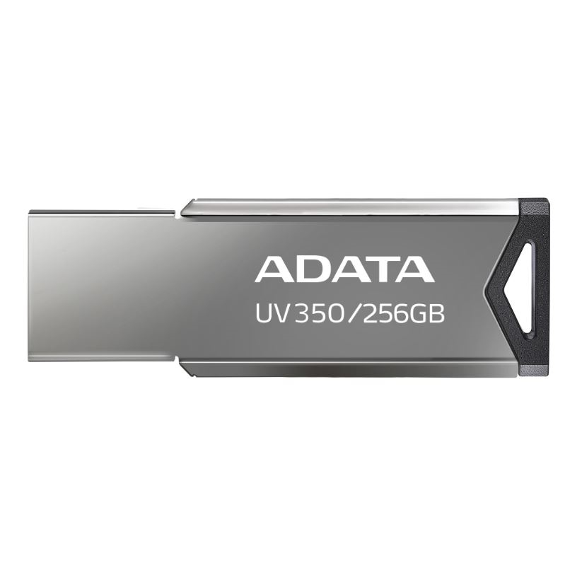 256GB ADATA UV350, USB flash disk 3.2, stříbrná