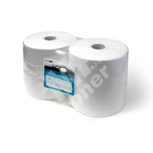 Papír toaletní v roli Harmony šíře 190 mm, 2 vrstvy, celulóza, bílý (12 ks) 1