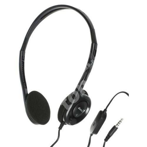 Genius HS-200C, sluchátka s mikrofonem, černá, 3.5 mm jack 1