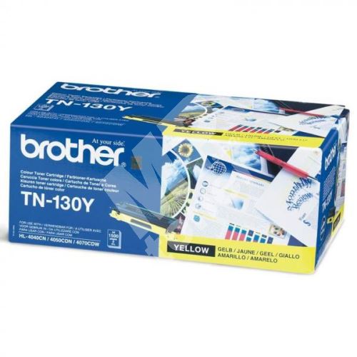Toner Brother TN130Y, žlutý, originál 1