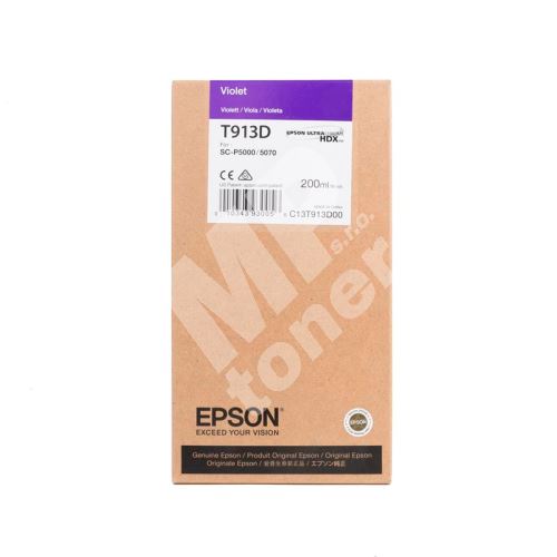 Cartridge Epson C13T913D00, violet, originál 1