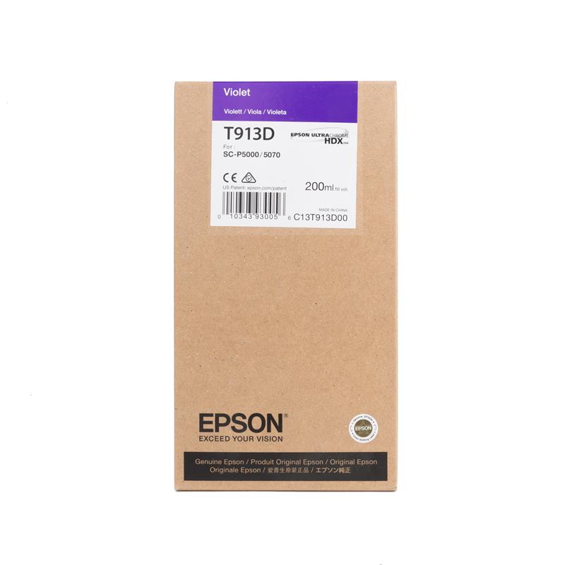 Inkoustová cartridge Epson C13T913D00, SureColor SC-P5000, violet, originál