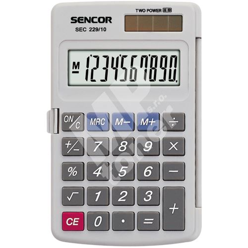 Kalkulačka Sencor SEC 229/10 Dual 1