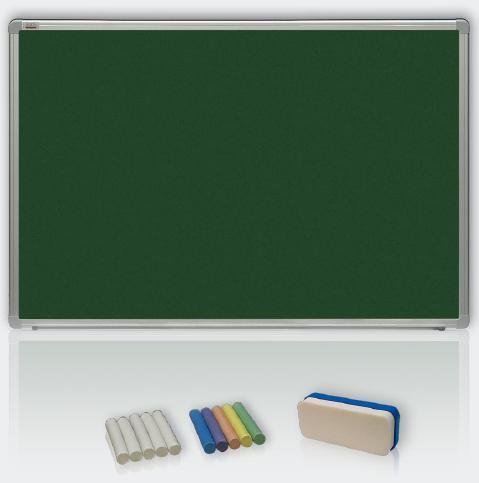 Magnetická tabule zelená 120 x 90 - křída