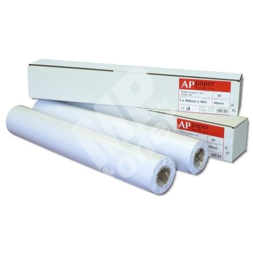 Plotterové role AP 914 mm x 46m 80g, nelepené 1