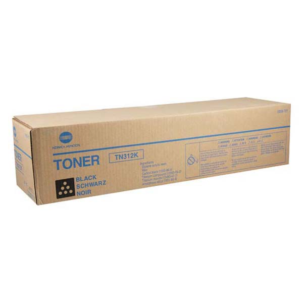 Toner Konica Minolta TN-312K, Bizhub C300, C352, black, TN312K, 8938705, originál