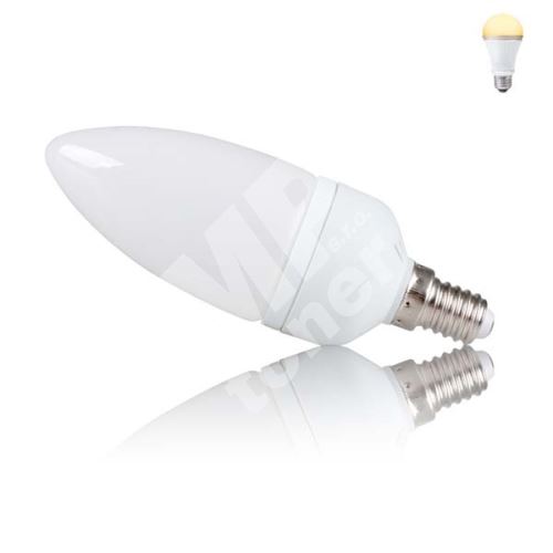 LED žárovka Inoxled E14, 230V, 2W, 150lm, teplá bílá, 60000h, ECO, 24SMD, 3528, 1