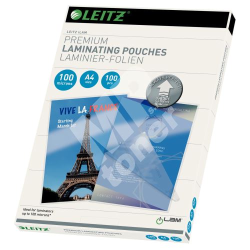 Leitz laminovací kapsy iLAM UDT A4, 100ks, 100 mic 1