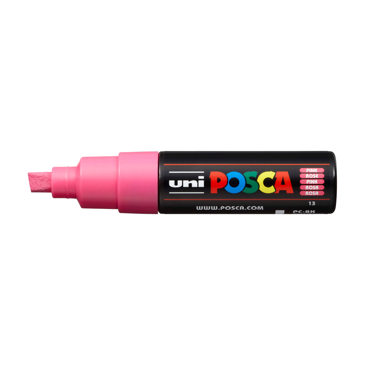 Akrylový popisovač Uni Posca PC-8K, 8 mm, růžový