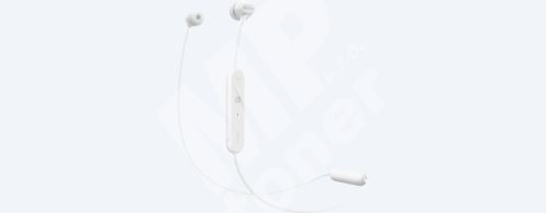 Sluchátka Sony WI-C300 bezdrátová, bílá 1