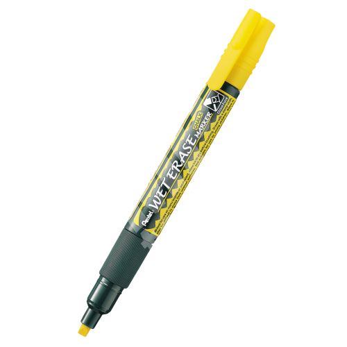 Pentel Wet Erase SMW26, křídový popisovač, žlutý 4