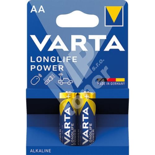 Baterie Varta Longlife Power LR6/2, AA, 1,5V 1