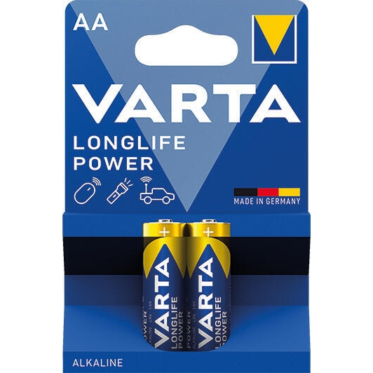 Baterie Varta Longlife Power LR6/2, AA, 1,5V