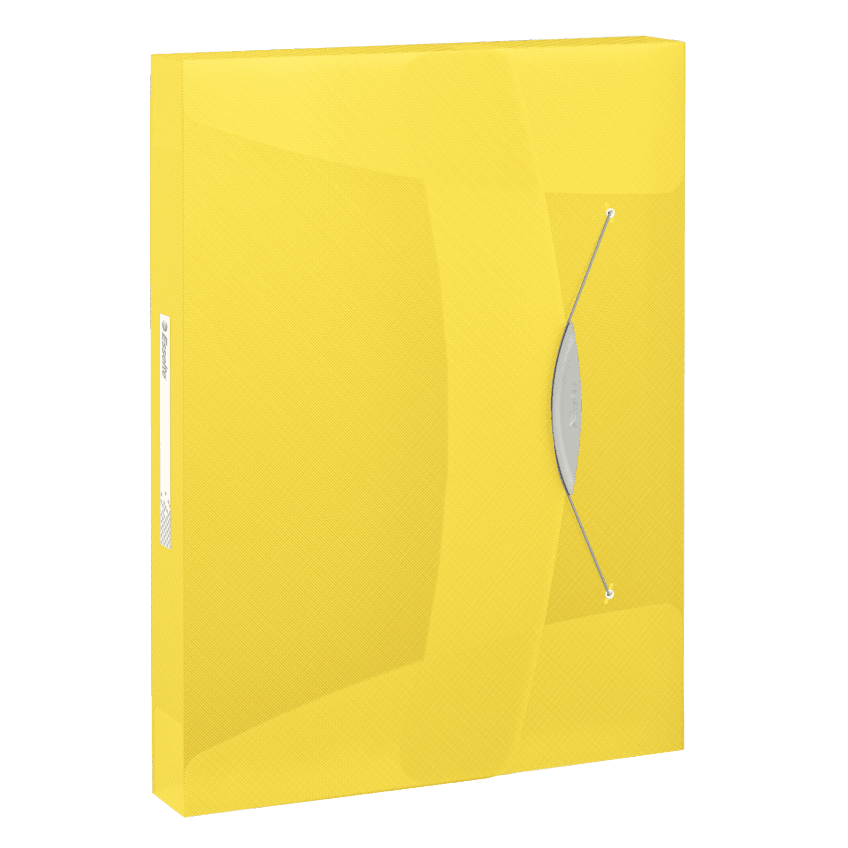 Box na spisy s gumičkou Esselte Jumbo Vivida A4, 40 mm, žlutá
