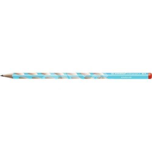 Grafitová tužka Stabilo Easygraph, tenká, pro praváky, HB, modrá 1