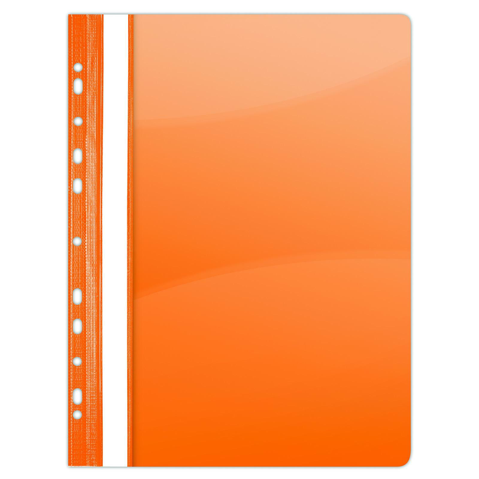 Rychlovazač Donau PVC A4, euroděrování, 150/160 mic, oranžový