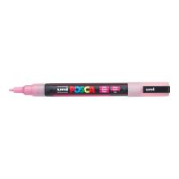 Akrylový popisovač Uni Posca PC-3ML, 0,9-1,3 mm, třpytivě růžový Akrylový popisovač Uni Posca PC-3ML, 0,9-1,3 mm, třpytivě růžový