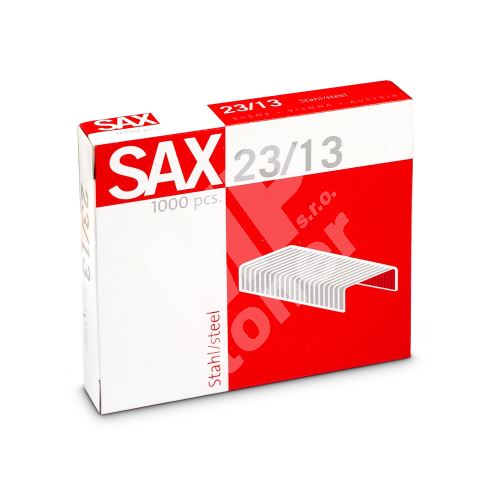 Drátky do sešívaček Sax 23/13, spojovač, 1000ks 1