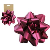 Rozeta Luma 20cm, metal matná červená