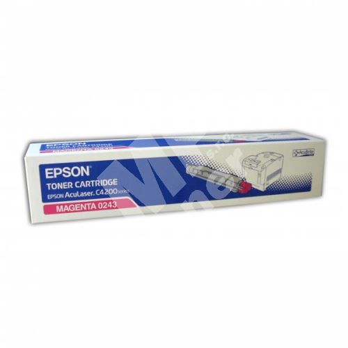 Toner Epson C13S050243, magenta, originál 1