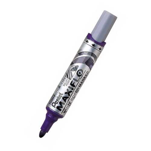 Pentel Maxiflo MWL5M, popisovač na bíle tabule, fialový 1