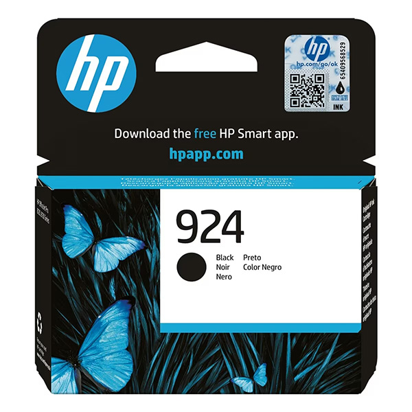 Inkoustová cartridge HP 4K0U6NE#CE1, OfficeJet Pro 8120, black, No.924, originál