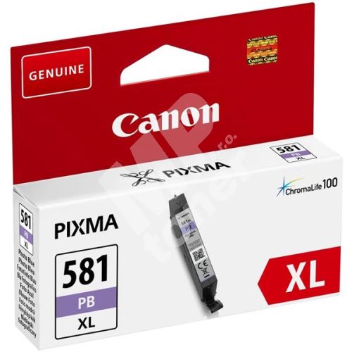 Cartridge Canon CLI-581PB XL, 2053C001, photo blue, originál 1