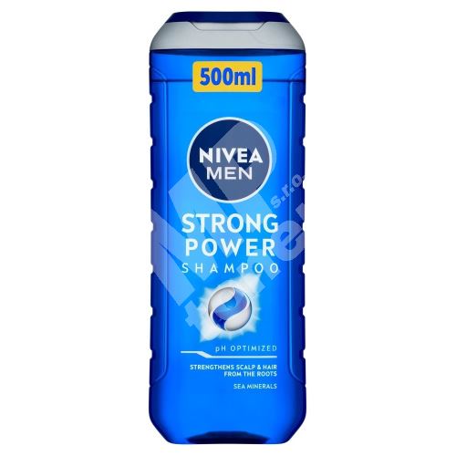 Nivea Men Strong Power šampon pro muže 500ml 1