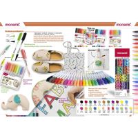 Popisovač na textil Monami Fabric Marker 470, gray 3 (2)