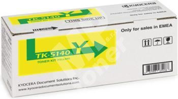 Toner Kyocera TK-5140Y, yellow, 1T02NRANL0, originál 1