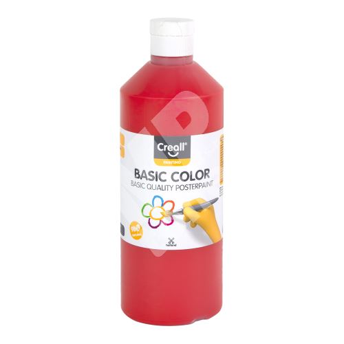 Temperové barvy Creall, červená, 500 ml 1