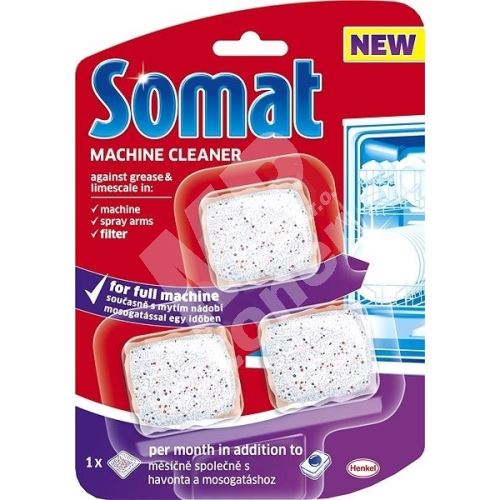 Somat Machine Cleaner čistič myčky 3 x 20 g 1