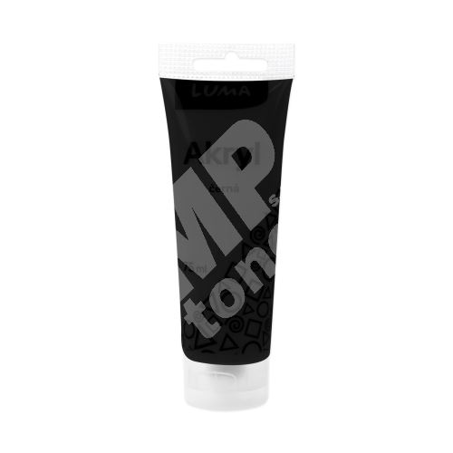 Barvy akrylové Luma 75ml, černá 1