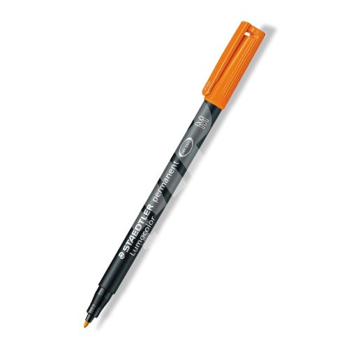 Staedtler Lumocolor 317 M, permanentní popisovač, oranžová, 1 mm, OHP 1