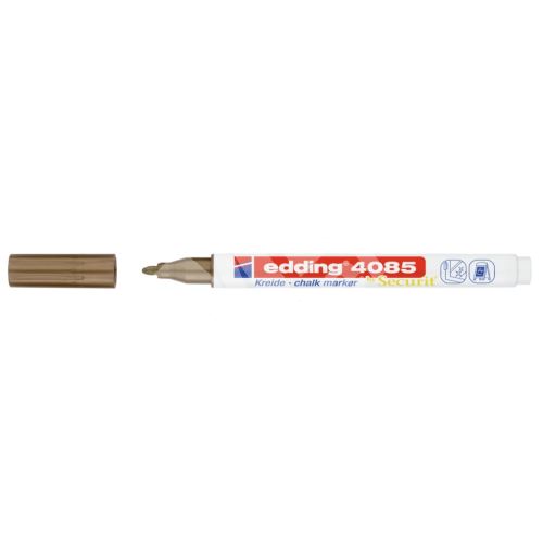 Edding 4085 křídový fix na sklo a tabule, měděná 1