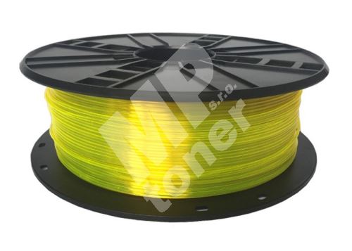 Gembird tisková struna (filament) PETG, 1,75mm, 1kg, žlutá 1