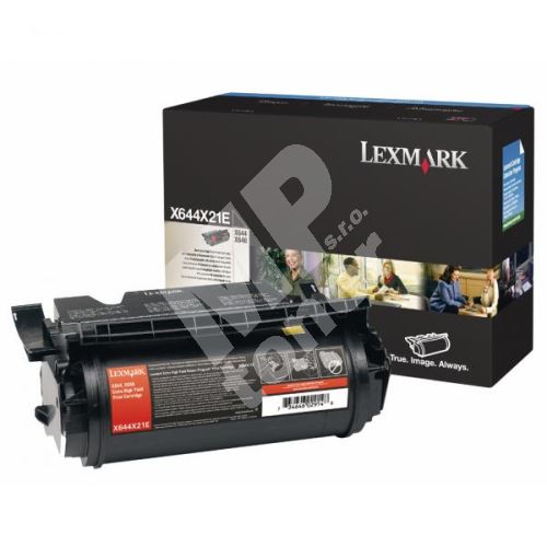 Toner Lexmark X644,X646e, black, X644X21EG, extra high capacity, originál 1