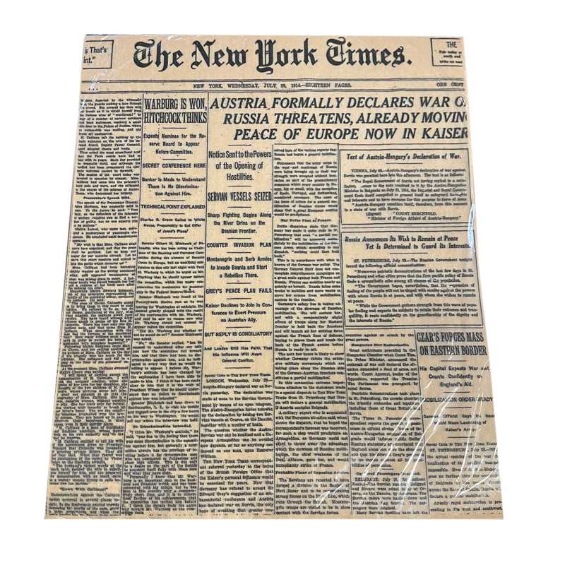 Balicí papír novinový s voskem 33x40cm, 500ks
