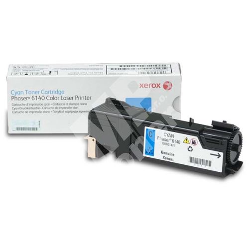 Toner Xerox Phaser 6140, cyan, 106R1481, originál 1