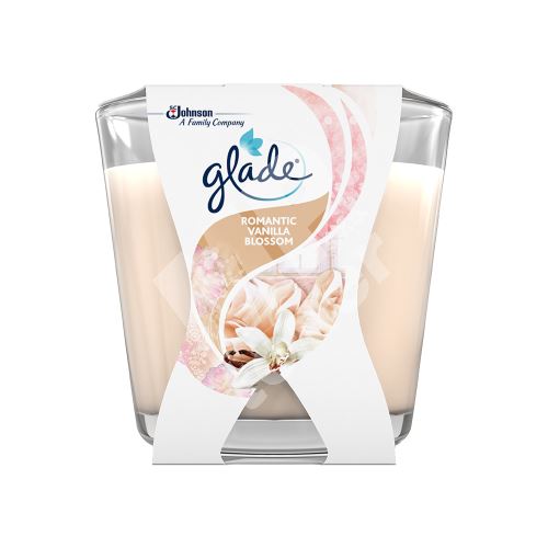 Glade svíčka vonná Decor Romantic Vanilla Blossom, 70 g 1